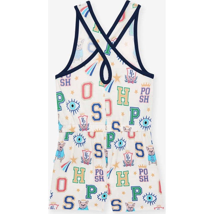 Brooke Criss-Cross Back Romper