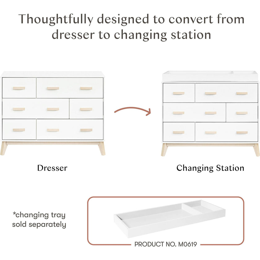 Scoot 6-Drawer Dresser