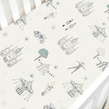 Adventures in Wonderland Crib Sheet