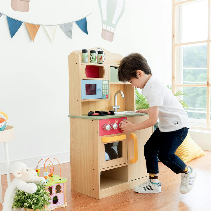 Teamson Kids Little Chef Florence Classic Wooden Play Kitchen