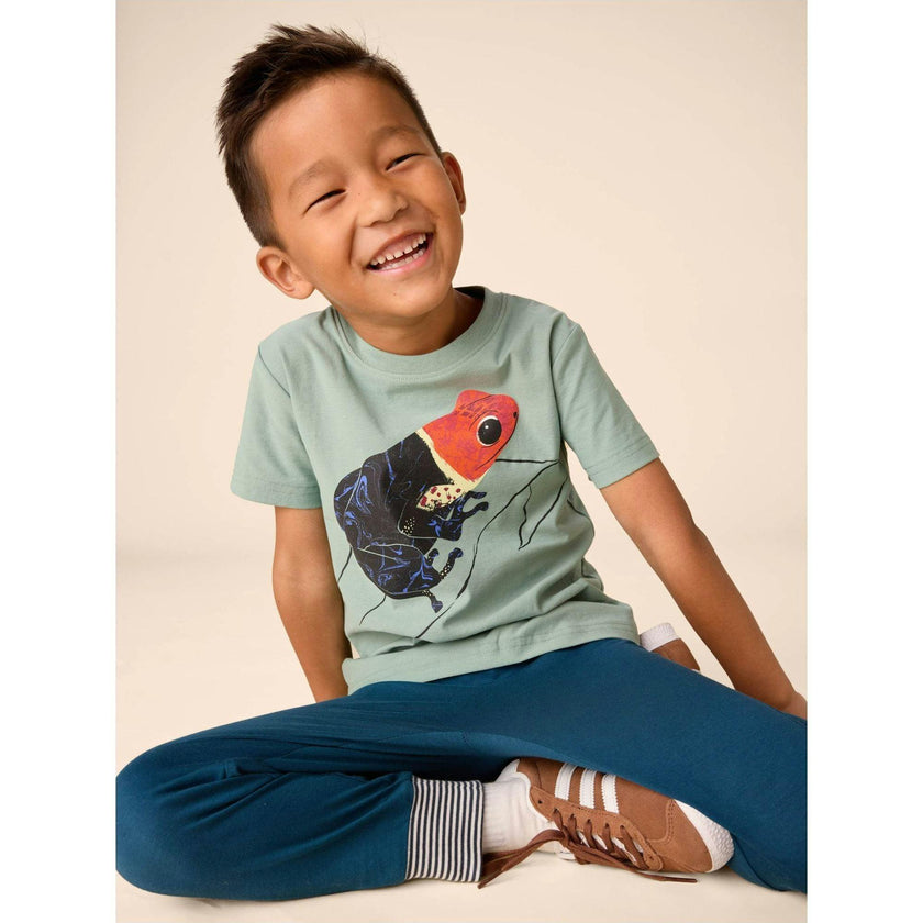 Poison Dart Graphic Tee, Blue