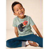Poison Dart Graphic Tee, Blue