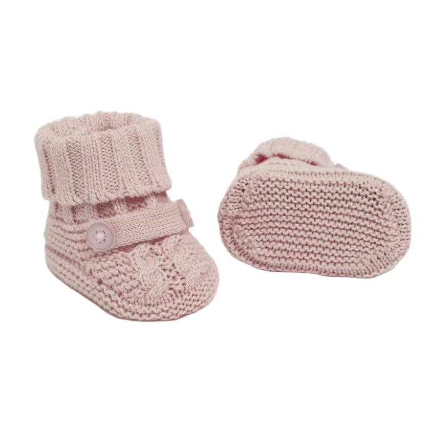 Newborn Knit Booties