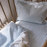 Picnic Gingham Crib Sheet