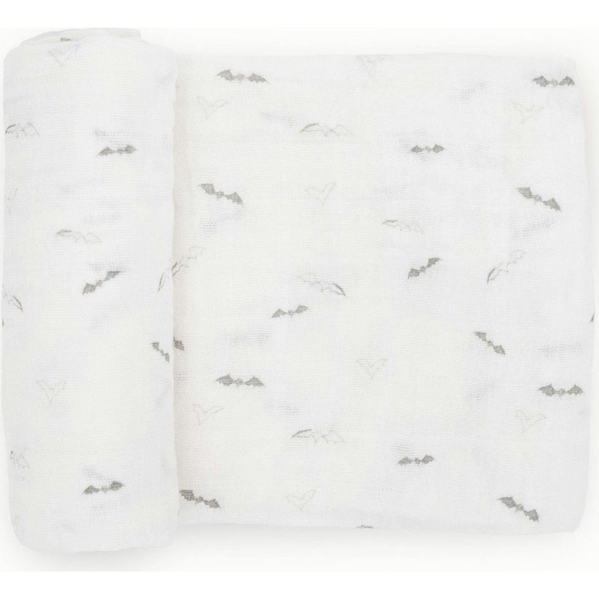 Cotton Muslin Swaddle Blanket - Fall Friends