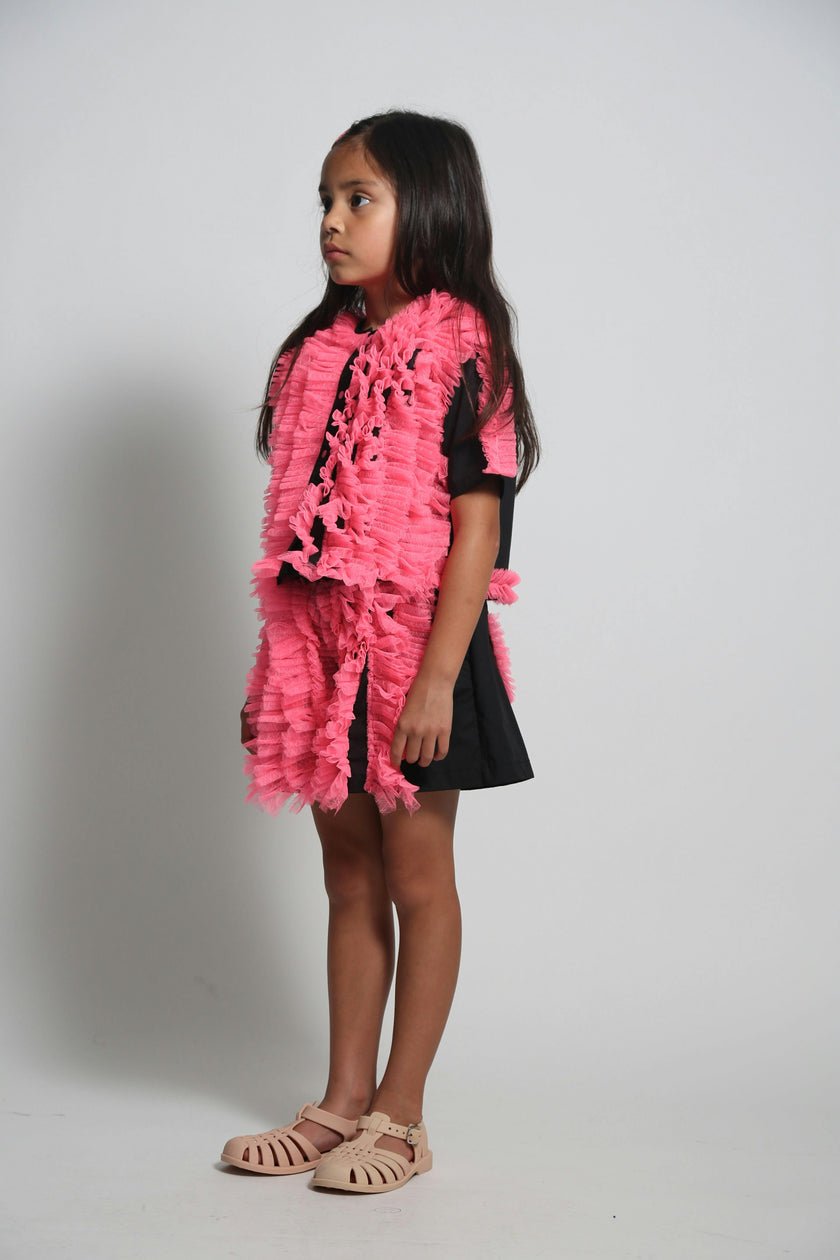 TOULA TIERED RUFFLE BLOUSE