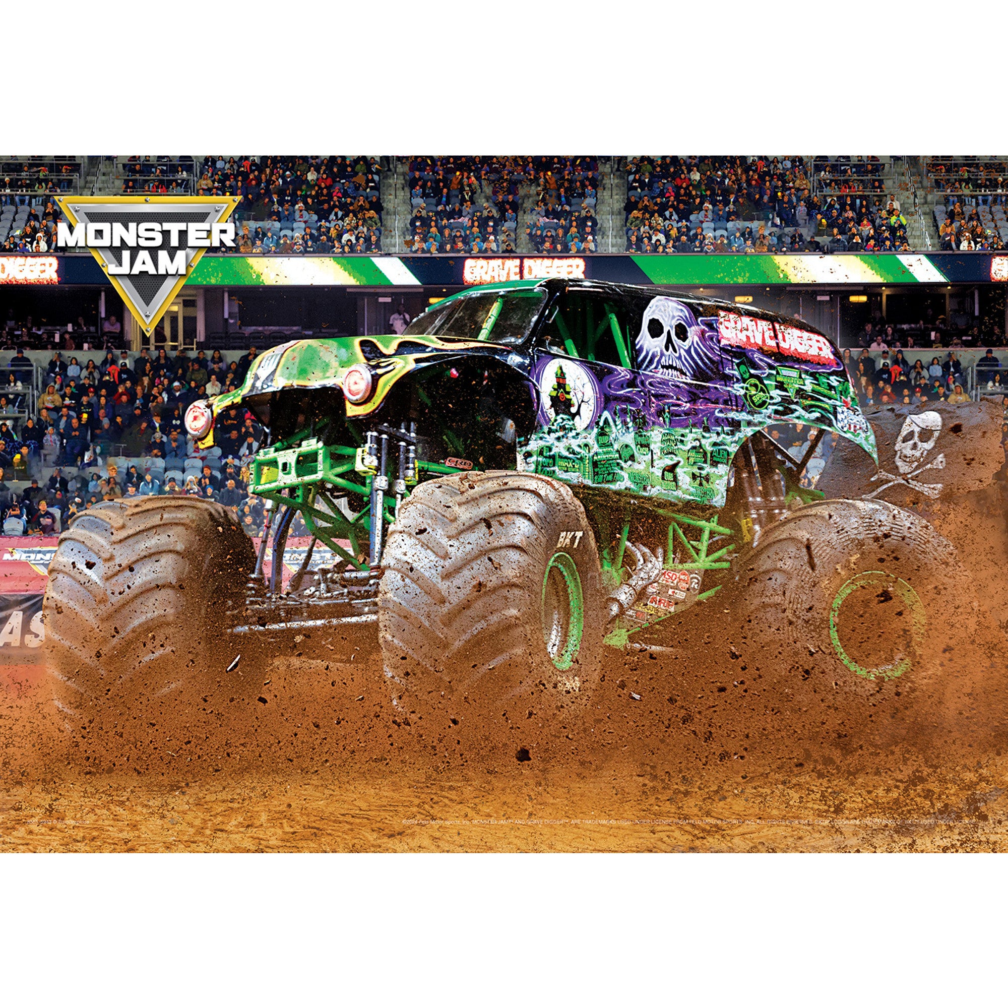 Monster Jam: Grave Digger - 550pc Puzzle
