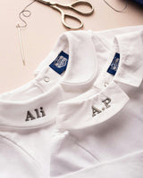 Baby Long-Sleeved Milo Bodysuit in White