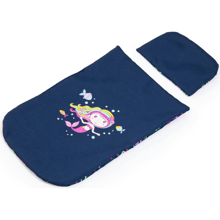 Design Dolls: Pram Cosy in Blue/Pink Hearts