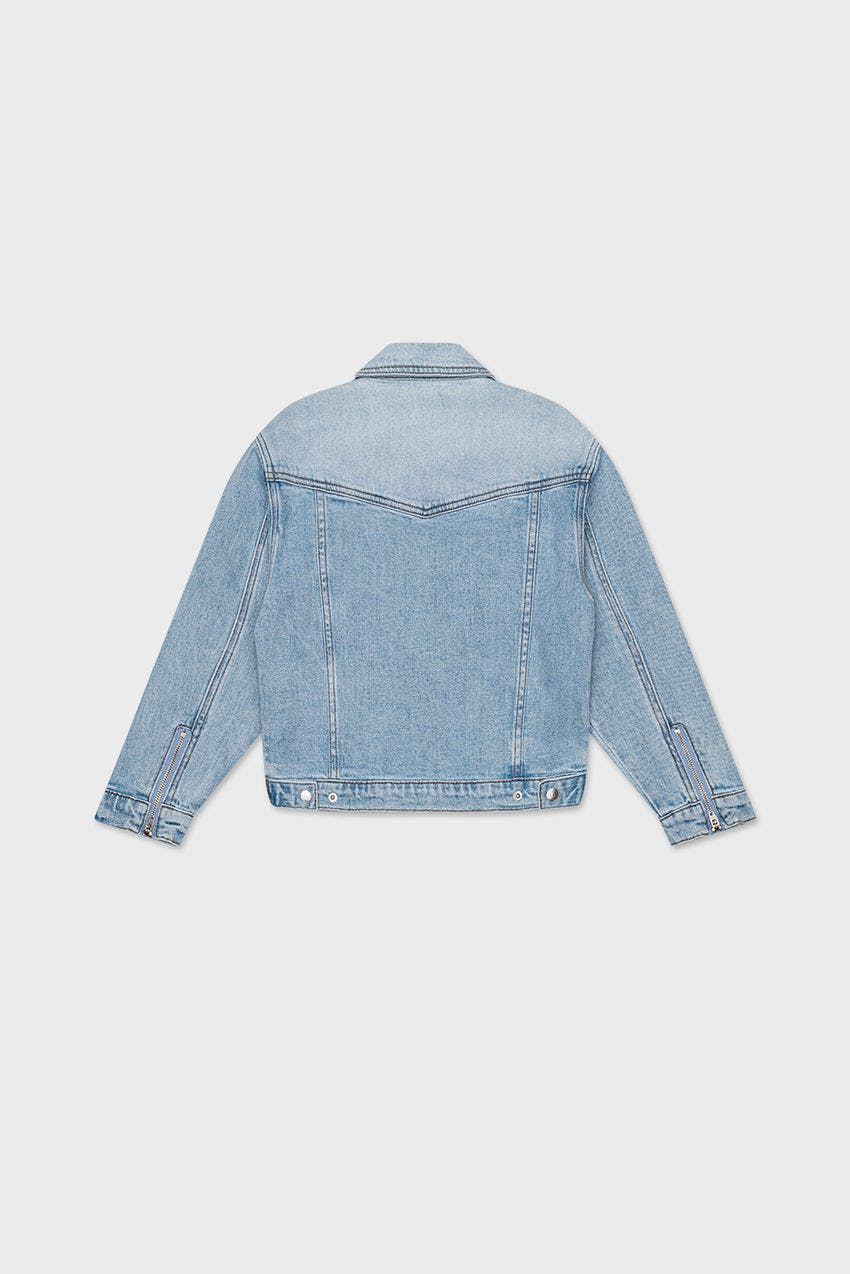 Denim Jacket (Modern Trucker Style)