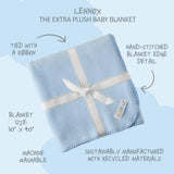 LENNOX Ultra Luxe Plush Baby Blanket