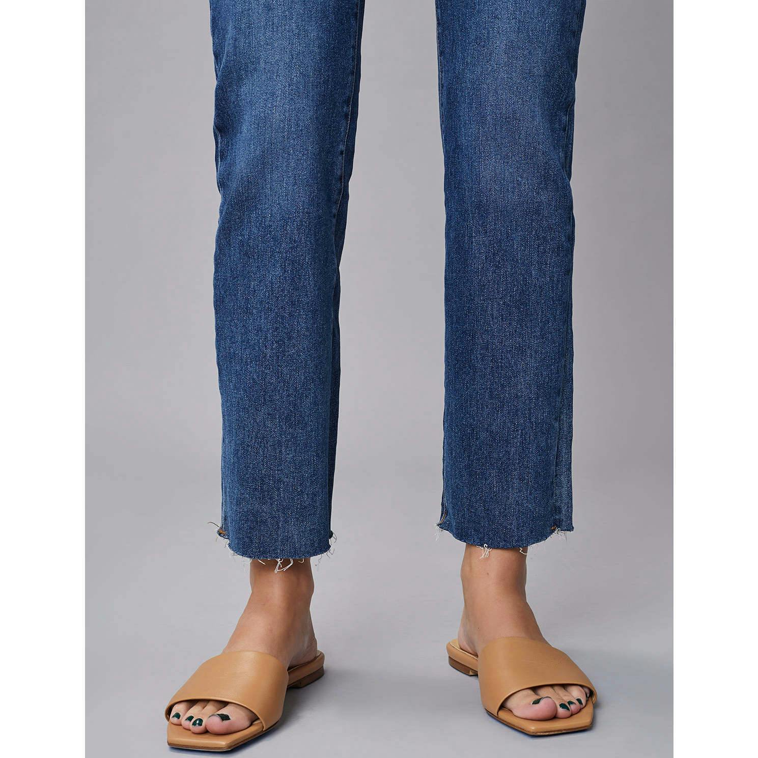 Patti Straight Maternity Vintage Jeans | Seaborn Raw