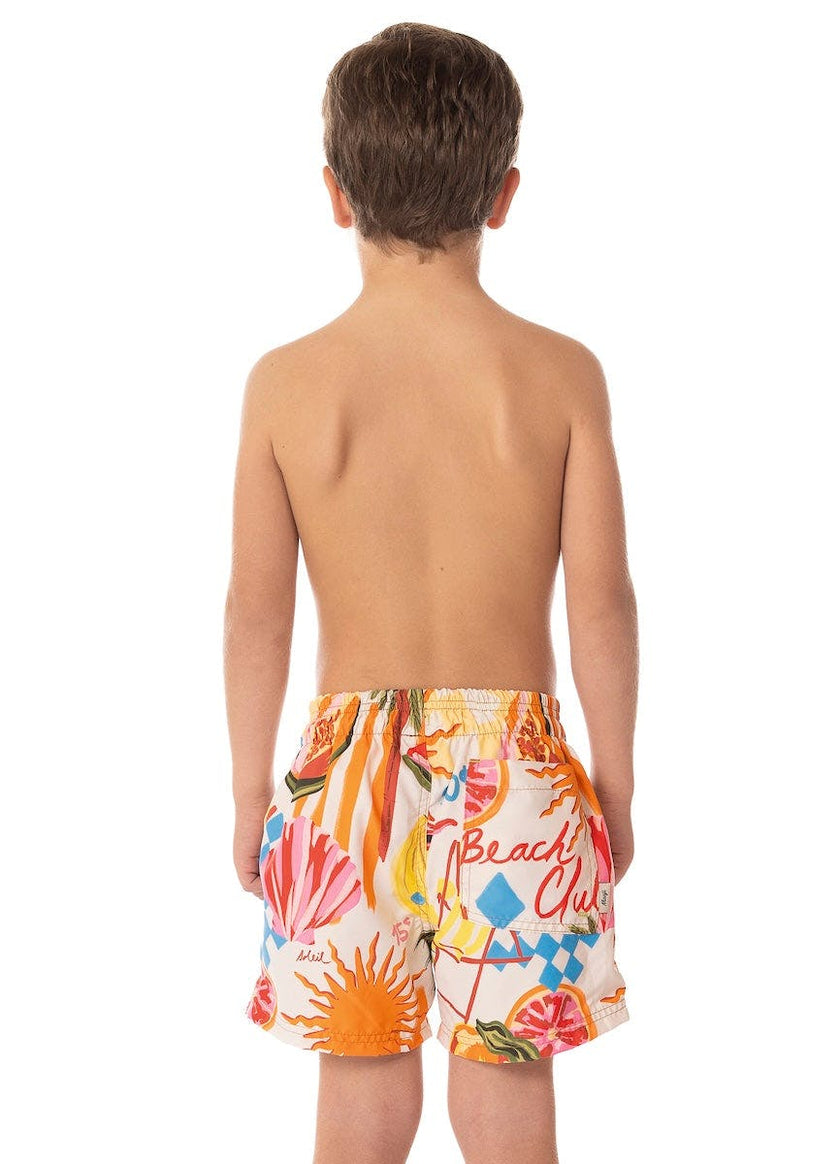 Maaji Beach Static Little Sailor Boys Trunks