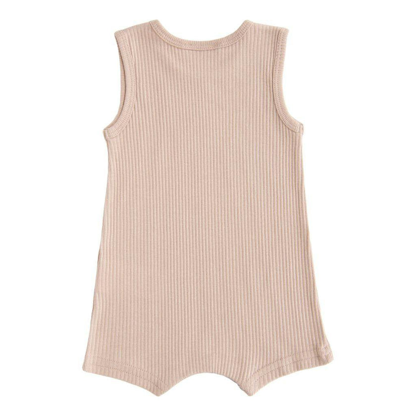 Pink Blush Sleeveless Modal Shortie