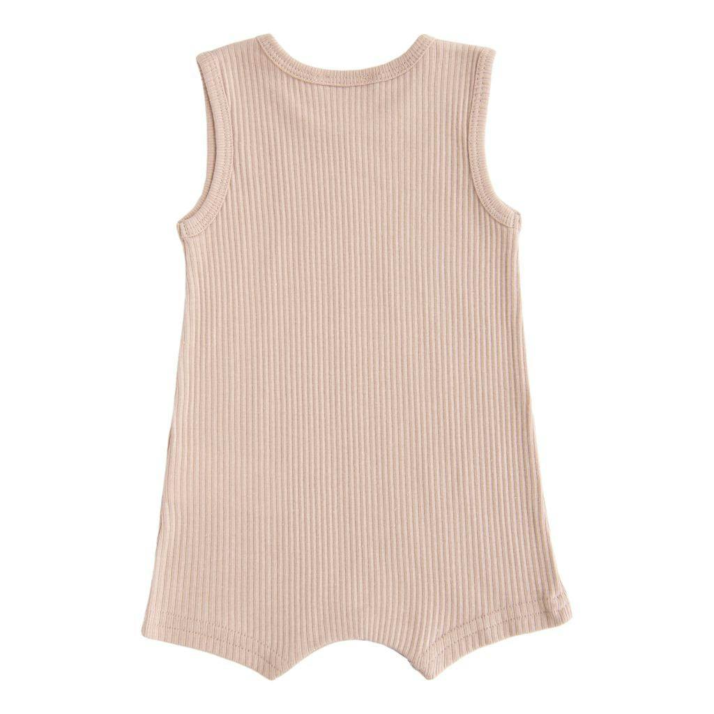 Pink Blush Sleeveless Modal Shortie