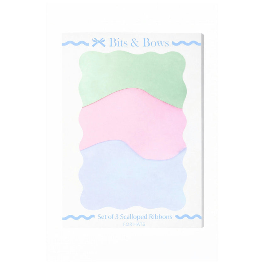 Scalloped Ribbon Set, Pretty in Pastel