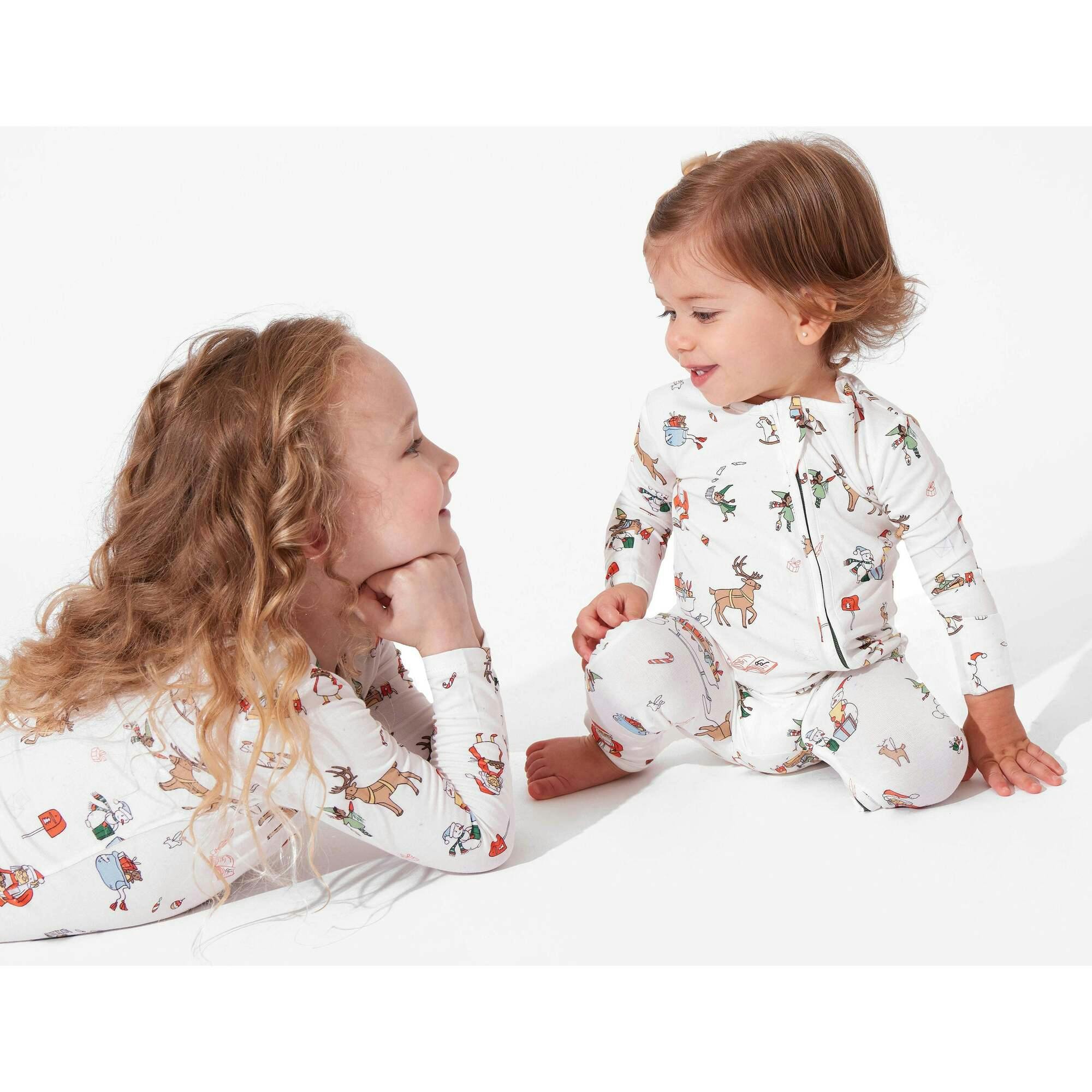 Santa's Workshop Bamboo Convertible Footie