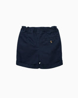 Baby Charlie Pull Up Shorts in Navy