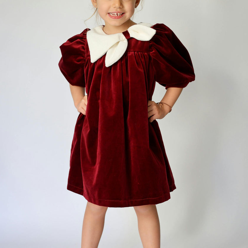 Cotton Velvet Rosemoor Dress