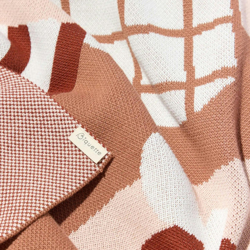 Breakfast Knit Blanket