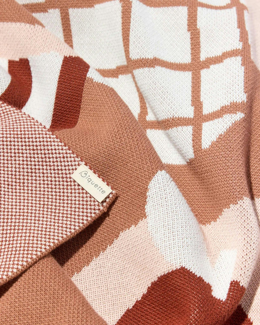 Breakfast Knit Blanket
