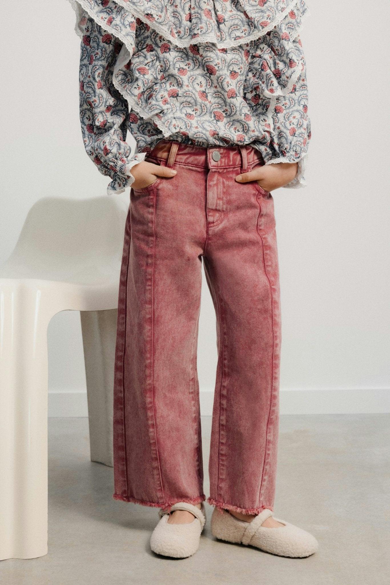 TNS Denim Wide Leg Trouser