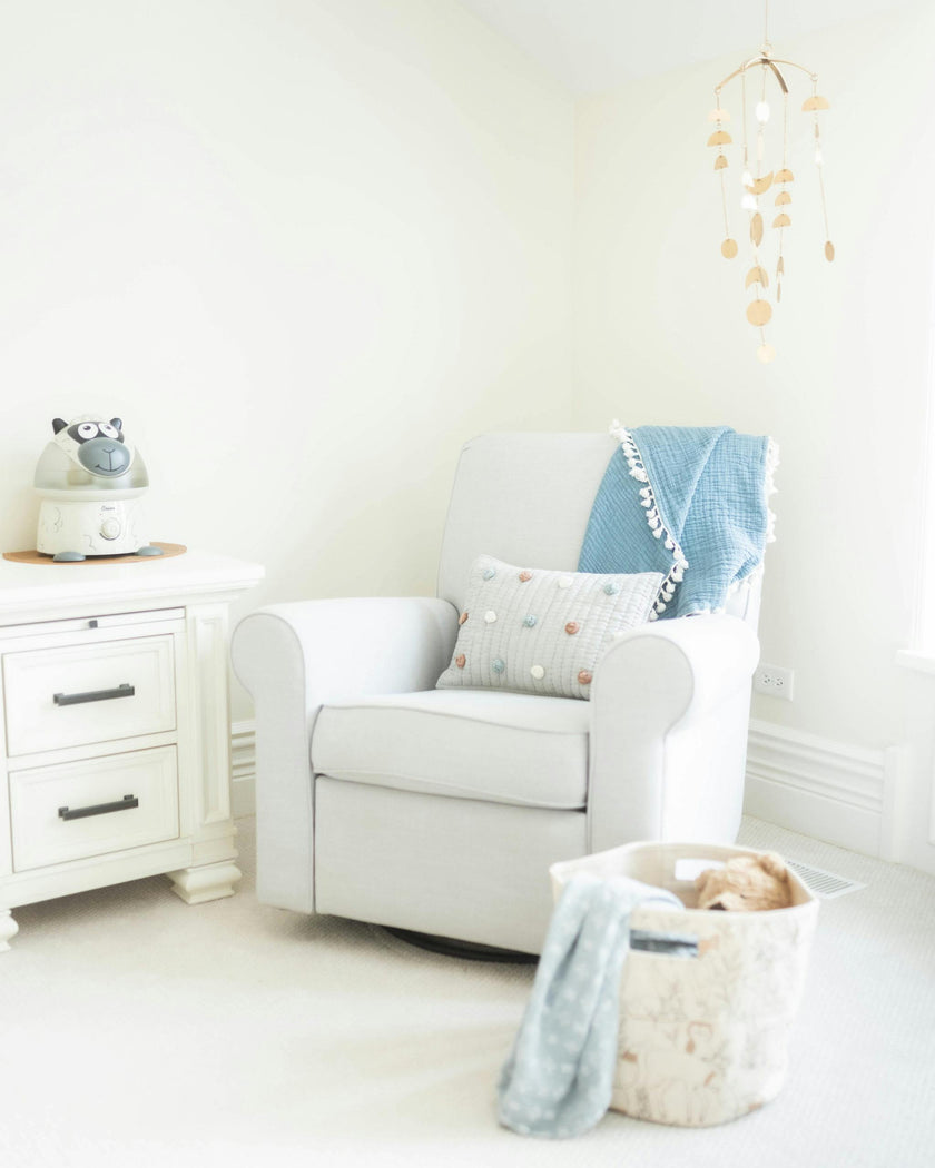 Luna Moon Brass Nursery Ceiling Hanging