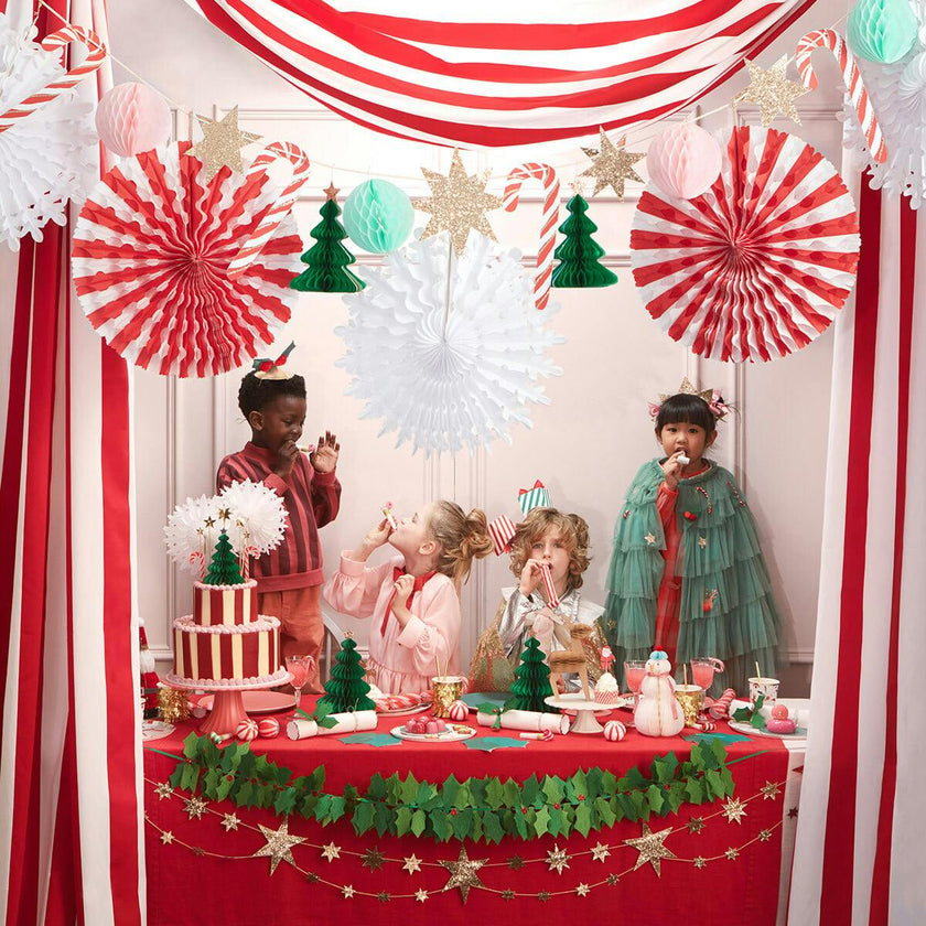 Xmas Honeycomb Garland
