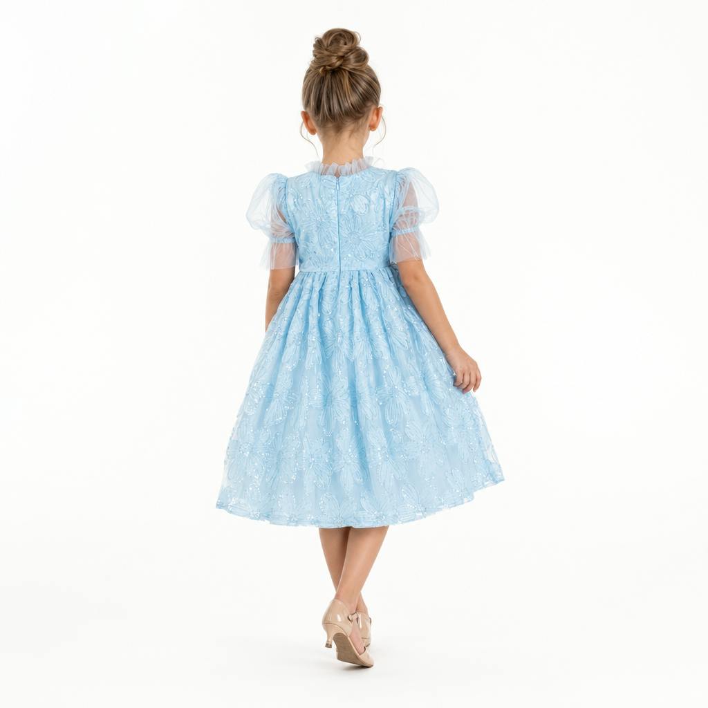 Sky Petal Music Box Dress
