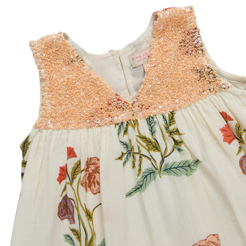Girls Courtney Dress - Rosewick Poppy
