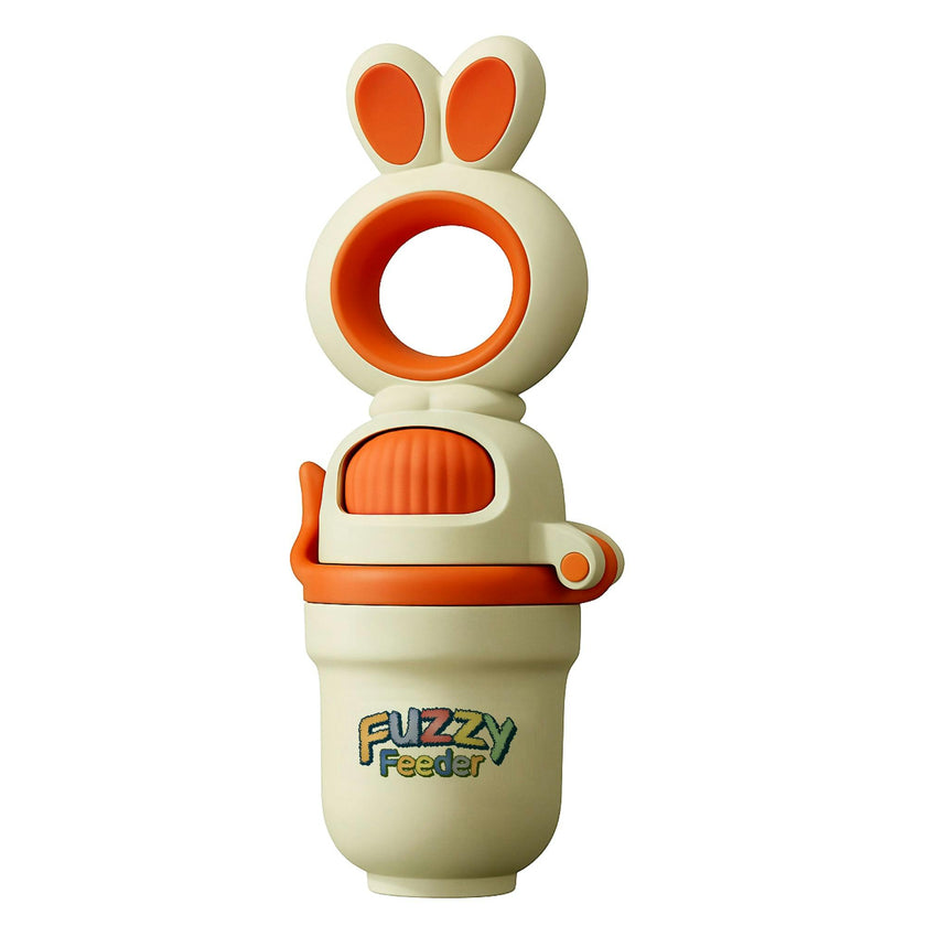 Baby Push Pop Fruit Feeder - Orange