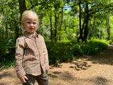 ATWOOD Gold/Navy Plaid Shirt