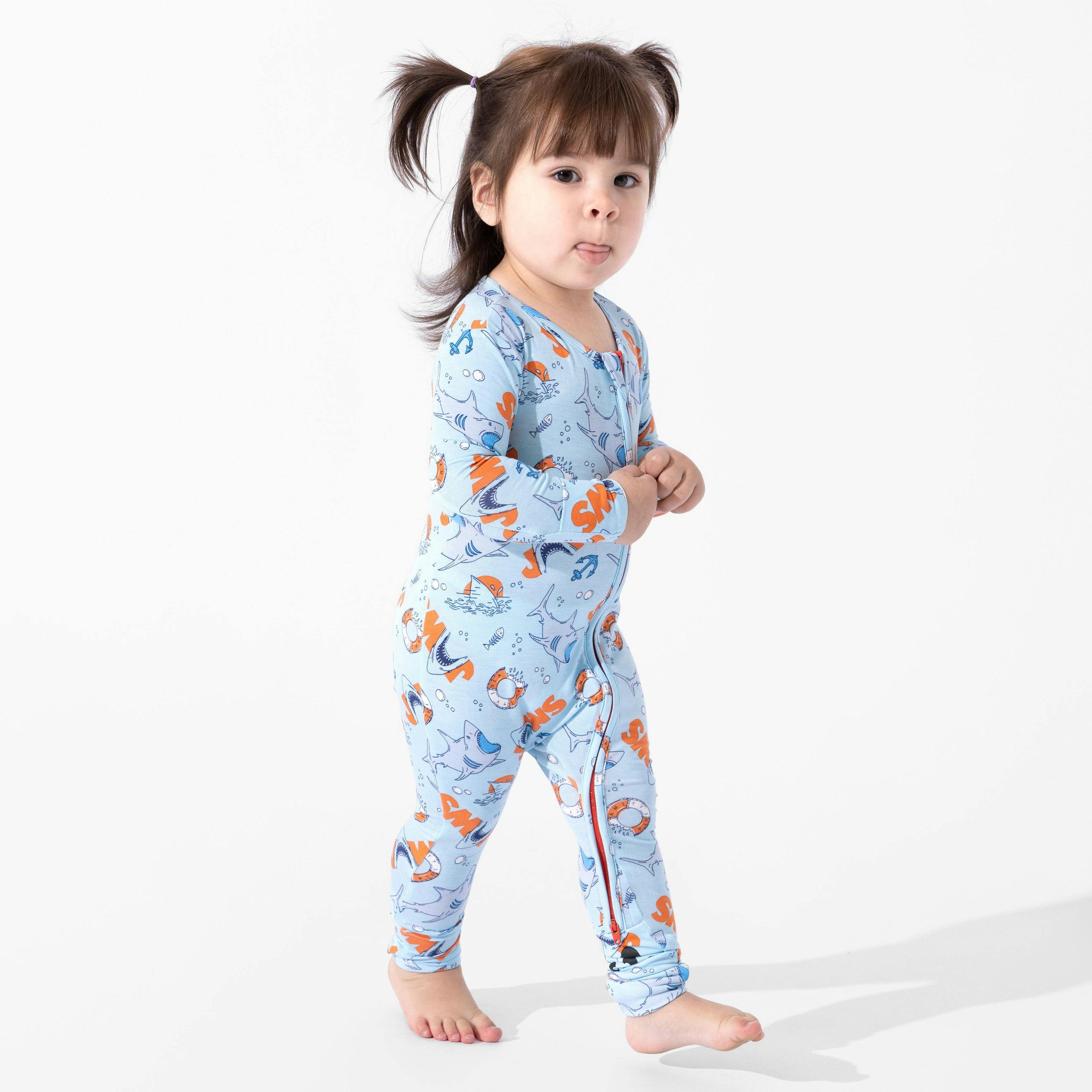 JAWS Bamboo Convertible Footie
