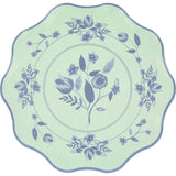 Vintage Botanical Dinner Plates