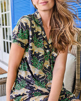 Bagheera - Organic Pima Modal Knit Short PJ Set - Smoke