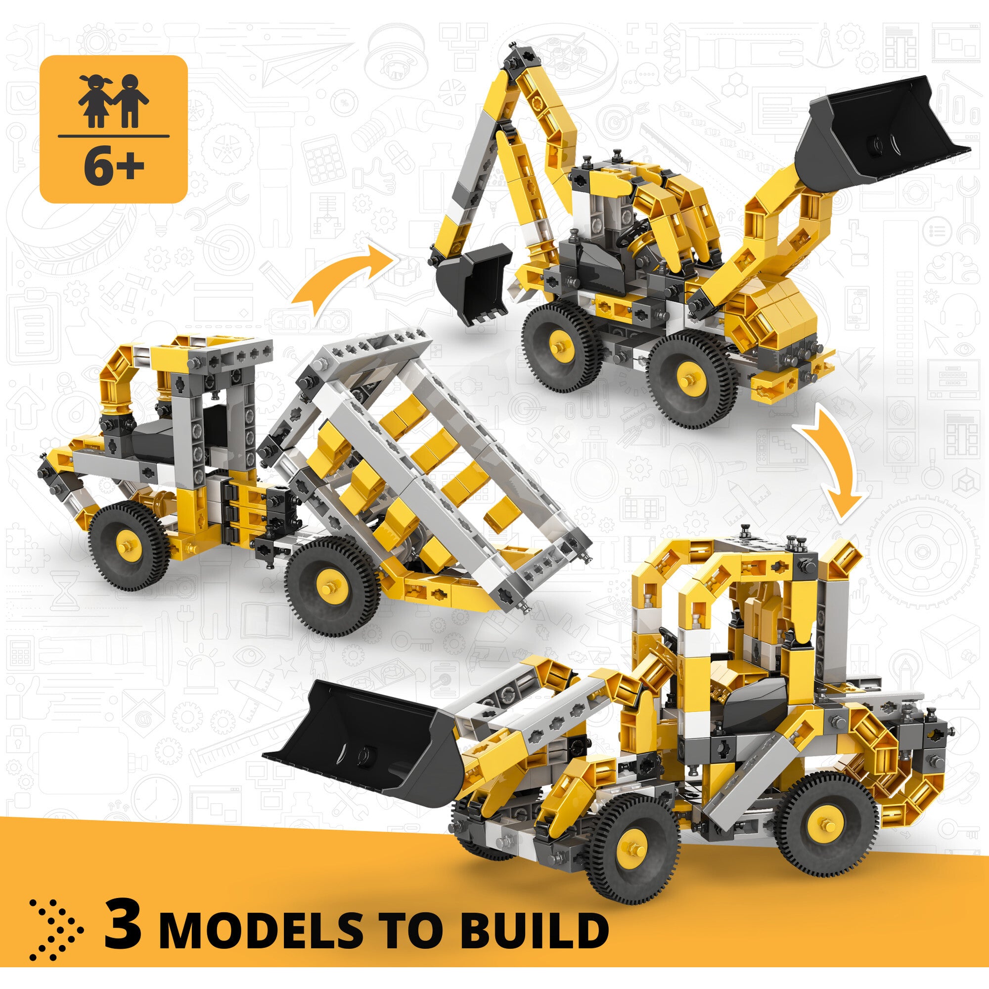 Creative Builder: Machinery Series - Wheeled Loader