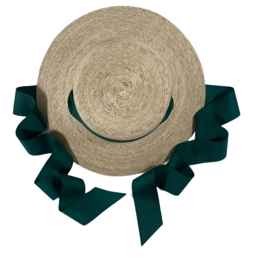 Clematis Bucket Hat (PreOrder Shipping June 15th) - Masters Green Long Grosgrain Ribbon