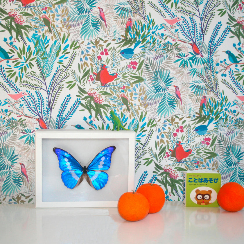 Papier peint JAZZ coloris Mousse
