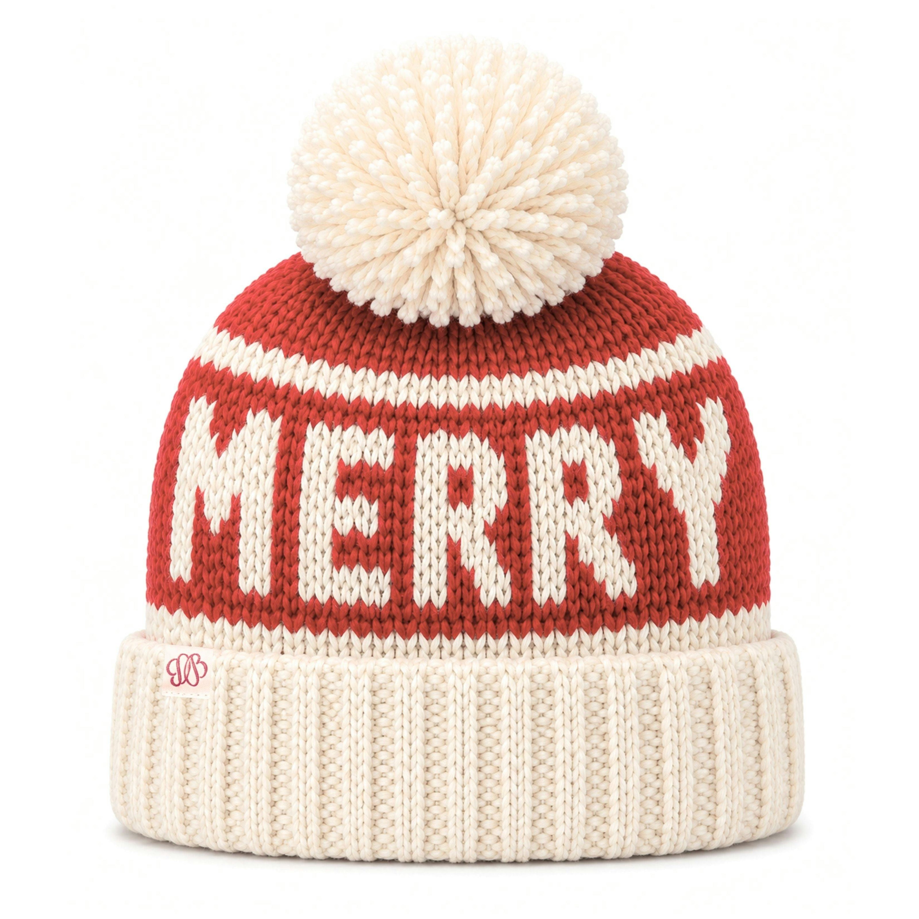 Merry Bobble Hat