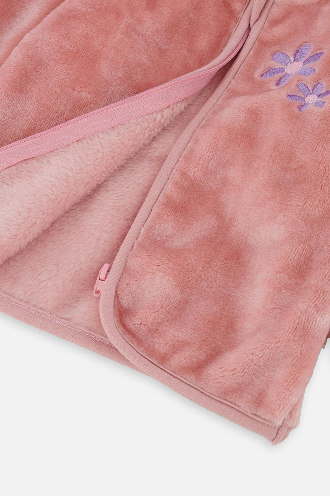 Plush Jacket Dusty Pink