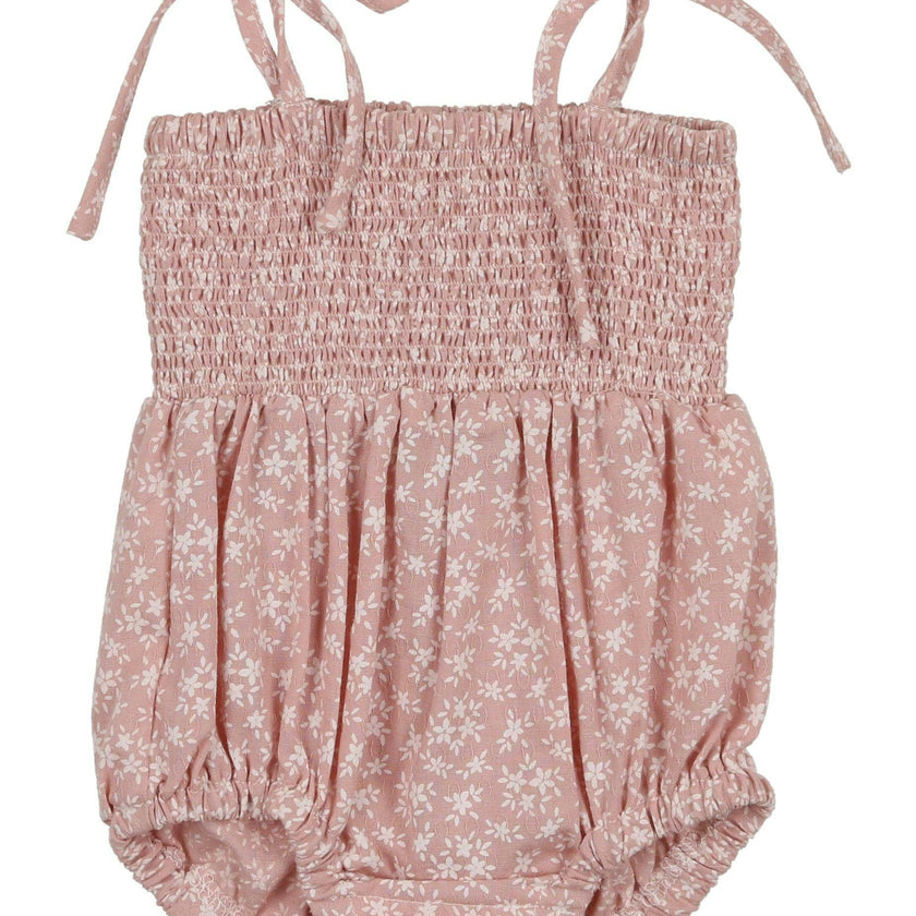 Baby Textured Floral Romper