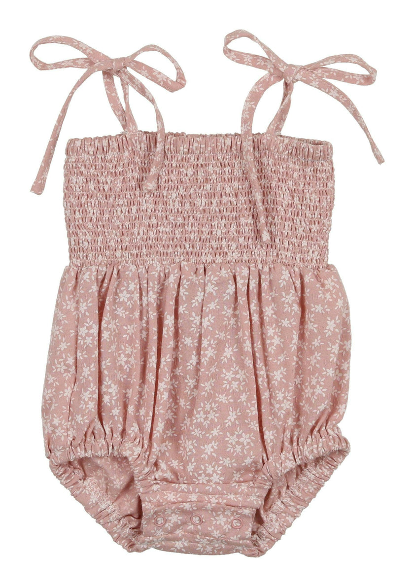 Baby Textured Floral Romper
