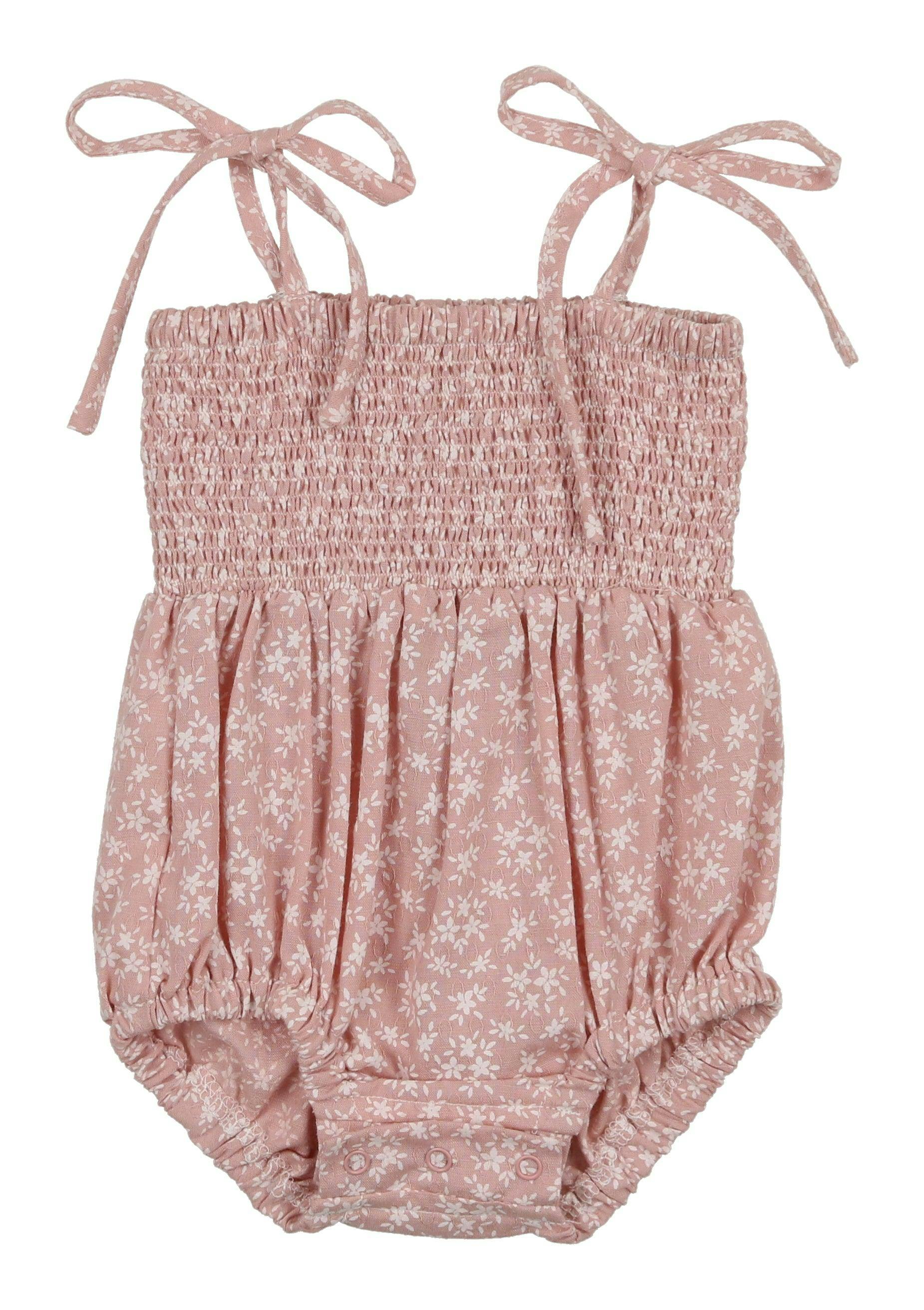 Baby Textured Floral Romper