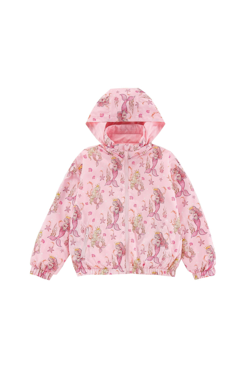 Max Reversible Rain Jacket Windbreaker, Mermaids