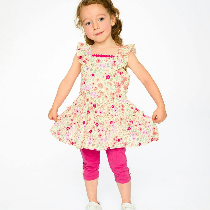 Tunic And Organic Cotton Capri Set