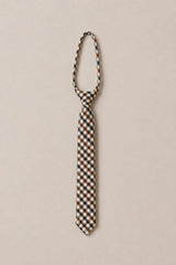 Ties in Chestnut Gingham
