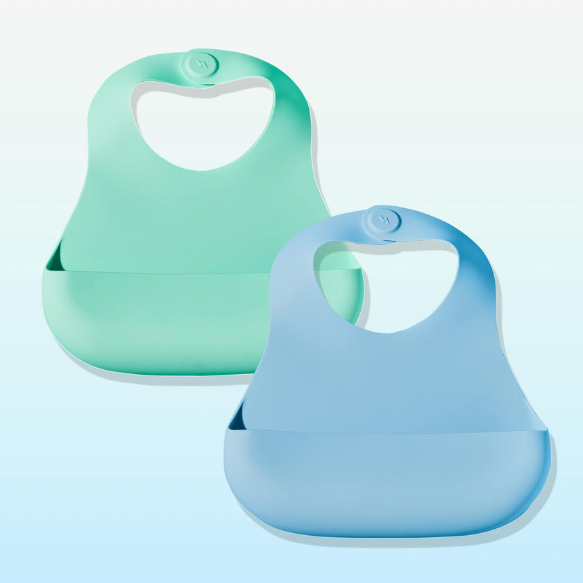 Magnetic Silicone Bib 2-Pack