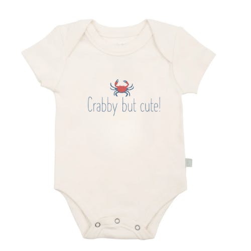 graphic bodysuit | crabby but cute