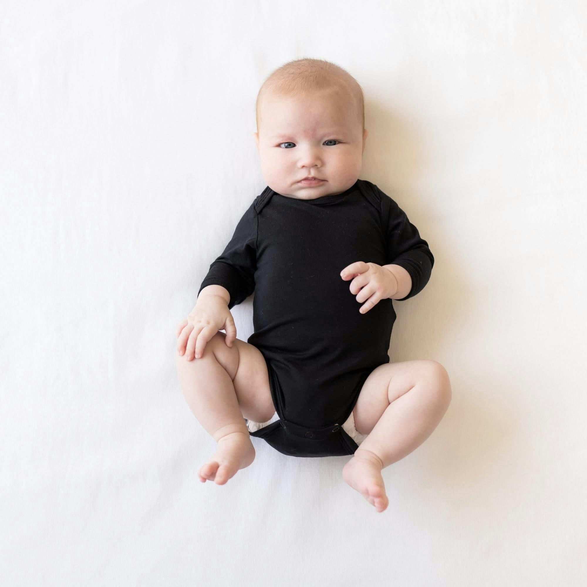 Long Sleeve Bodysuit in Midnight