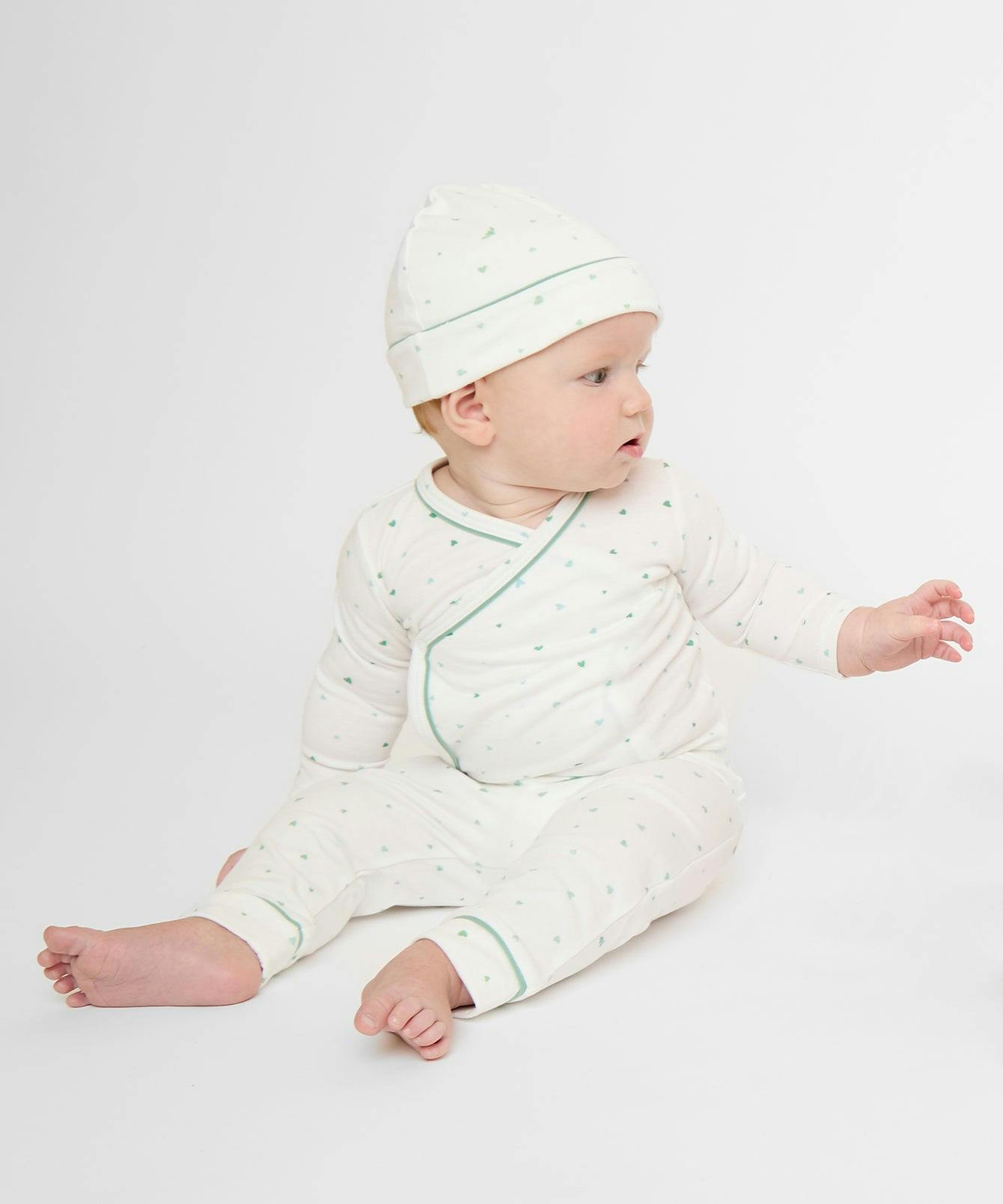 Hazy Hat, Seafoam Hearts
